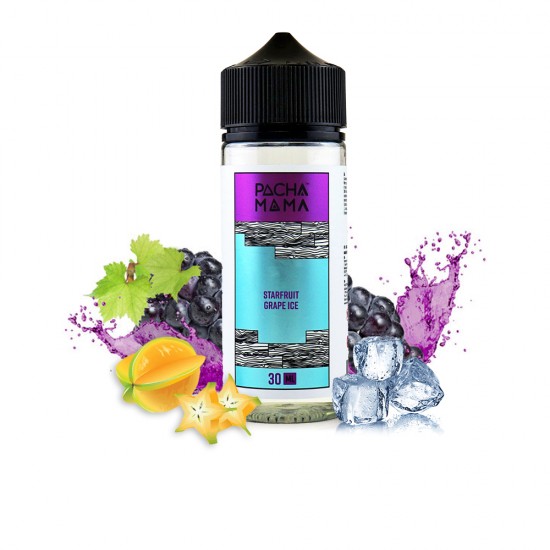 Pacha Mama Flavor Base Starfruit Grape Ice 30ml to 120ml